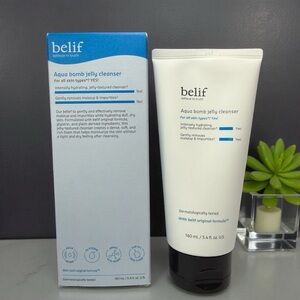 Belif Aqua Bomb Hydrating Jelly Cleanser Gel to‎ Foam Daily Face Wash 5.4 oz